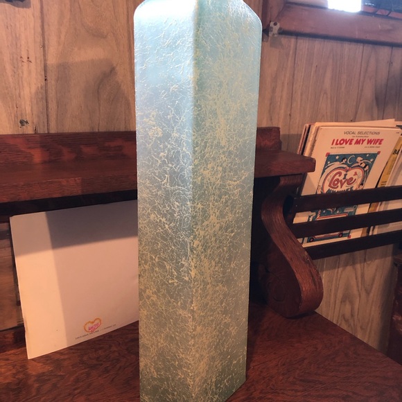 8226 VIDRIOS San Miguel SPAIN Vase Green Vase 100% Recycled Glass - Picture 13 of 13